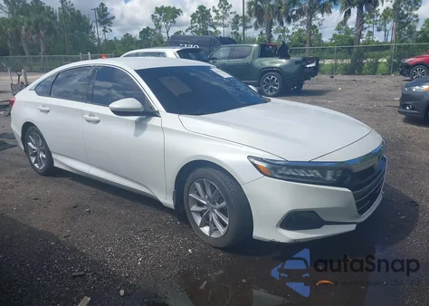 2021 Honda Accord Lx from USA, damaged, VIN 1HGCV1F12MA058407